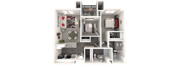 Imperial Floor Plan at 55+ FountainGlen Valencia, Valencia, CA, 91354