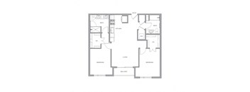 Iter - 2 Bed 2 Bath - 1078 sqft