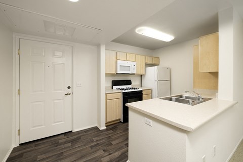 Kitchen Unit at 55+ FountainGlen Stevenson Ranch, Stevenson Ranch, California