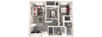 Stickley Floor Plan at 55+ FountainGlen Laguna Niguel, Laguna Niguel, CA