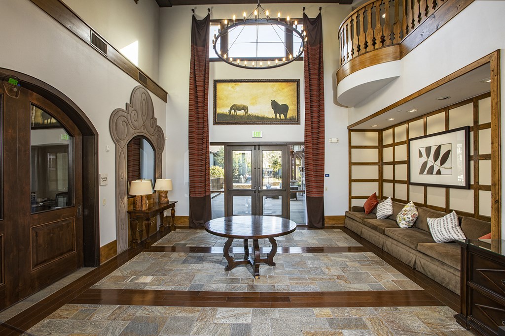 Lobby Room at 55+ FountainGlen  Jacaranda, Fullerton