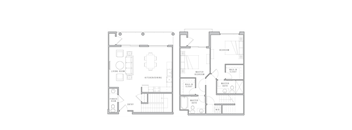 a floor plan of a house