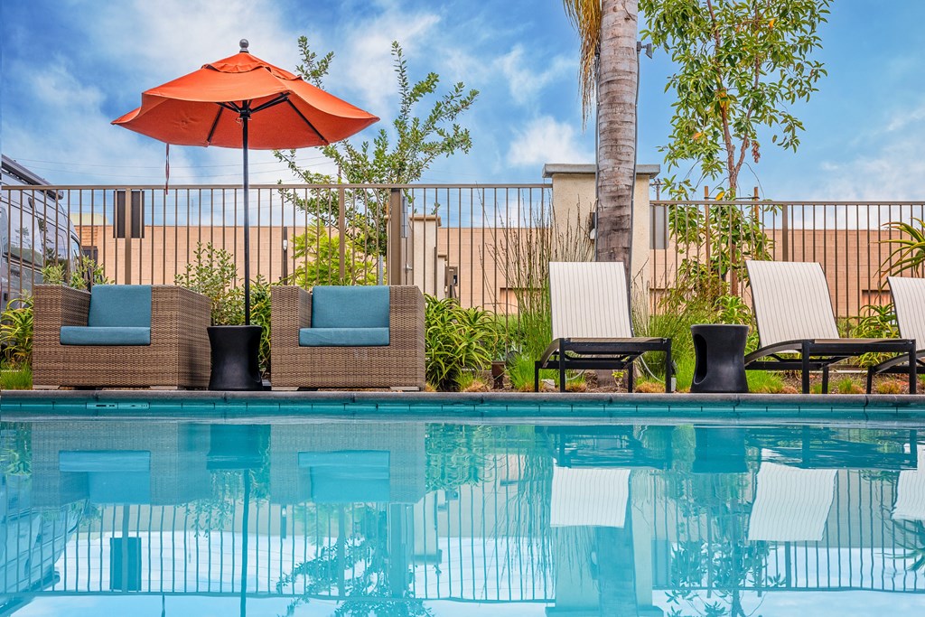 take a dip in our resort style swimming pool