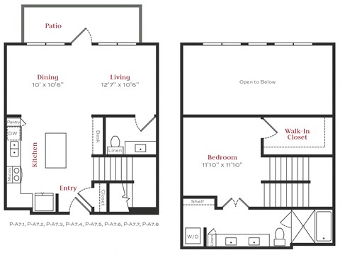 TH1 - townhome - 1126 sqft