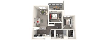 Marjorca Floor Plan at 55+ FountainGlen Rancho Santa Margarita, California