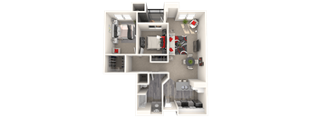 McIntosch Floor Plan at 55+ FountainGlen Seacliff, California