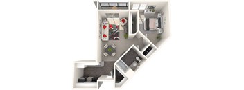 Messina Floor Plan at 55+ FountainGlen Rancho Santa Margarita, Rancho Santa Margarita