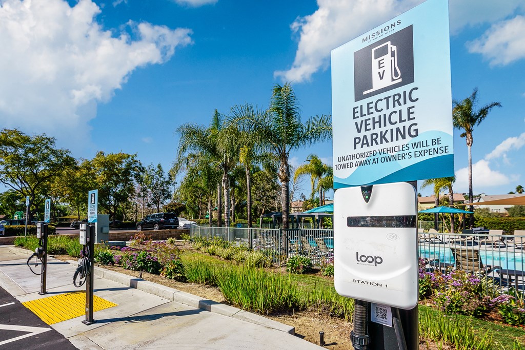 ev charger parking spaces