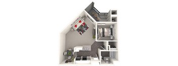 Monterey Floor Plan at 55+ FountainGlen Valencia, California