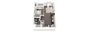 A2 floor plan at Ocean Creek, Oceanside, CA, California , 92054