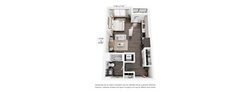 S1 floor plan at Ocean Creek, Oceanside, 92054