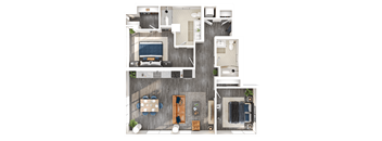 Penthouse 2H Floor Plan