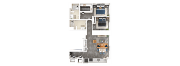 Penthouse 2O Floor Plan