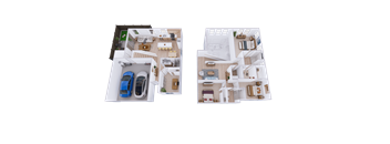 Melody 3D floor plan image