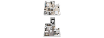 Plan D1 at Harbor Pointe, California, 92629