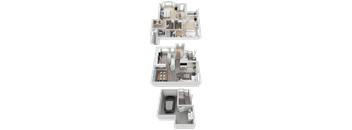 Plan D6 at Harbor Pointe, Dana Point, California