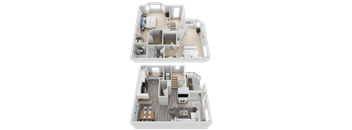 Plan D at Harbor Pointe, Dana Point, CA, 92629