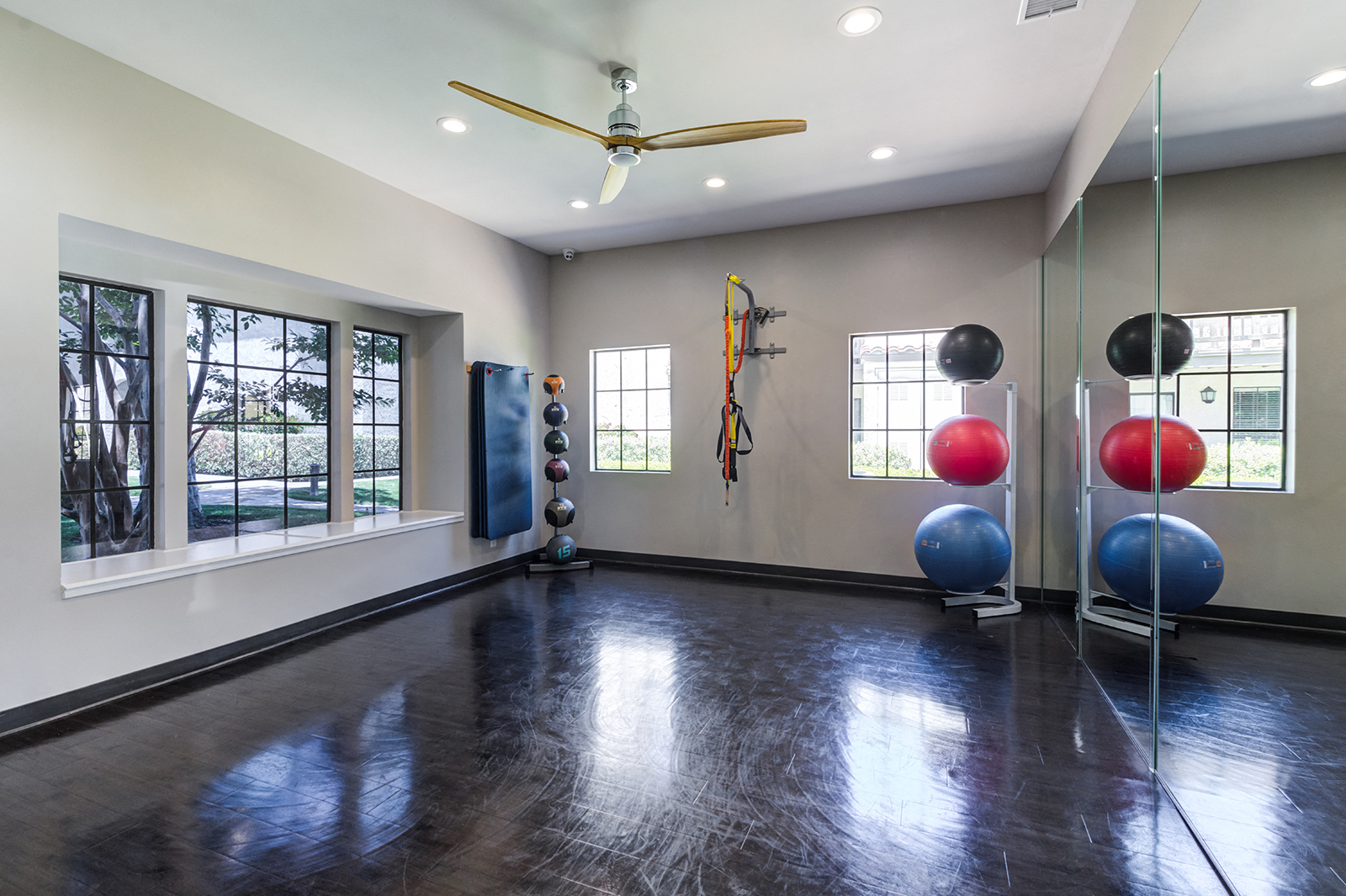 Yoga/dance room