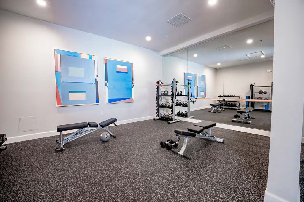 the apartments at masse corner 205 fitness room