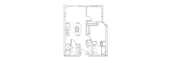 2 bedroom 2 bath at Eastlake 2851 Apartments, Seattle