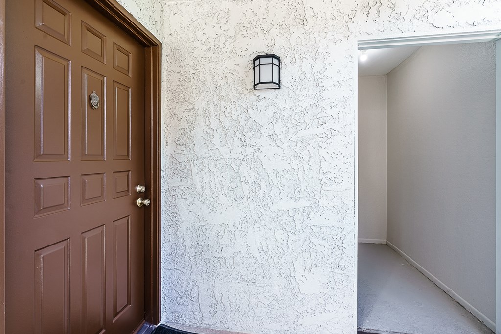 Apartment entrance at Ridgecrest, Lake Forest, CA