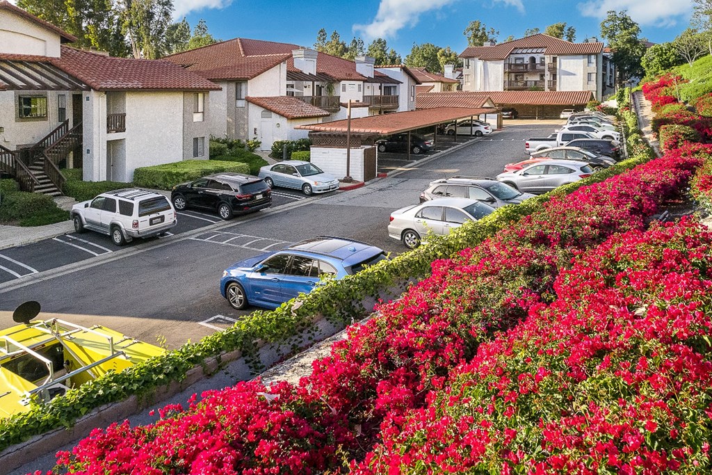 Parking area with carport at Ridgecrest, Lake Forest