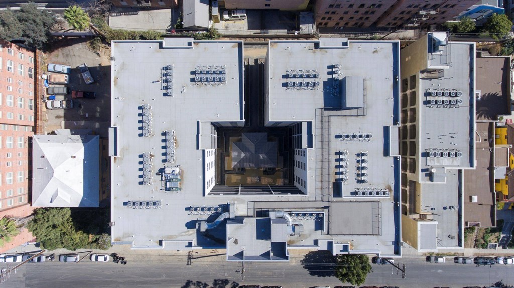 Aerial View at 422 South Lake, California  