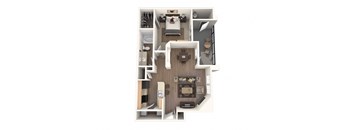 1Bed 1Bath_A at Avalon at Seven Hills Apartments, Nevada