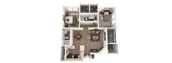 2Bed 2Bath at Avalon at Seven Hills Apartments, Henderson, 91790