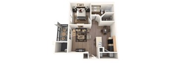 1Bed 1Bath at Avalon at Seven Hills Apartments, Henderson, 91790