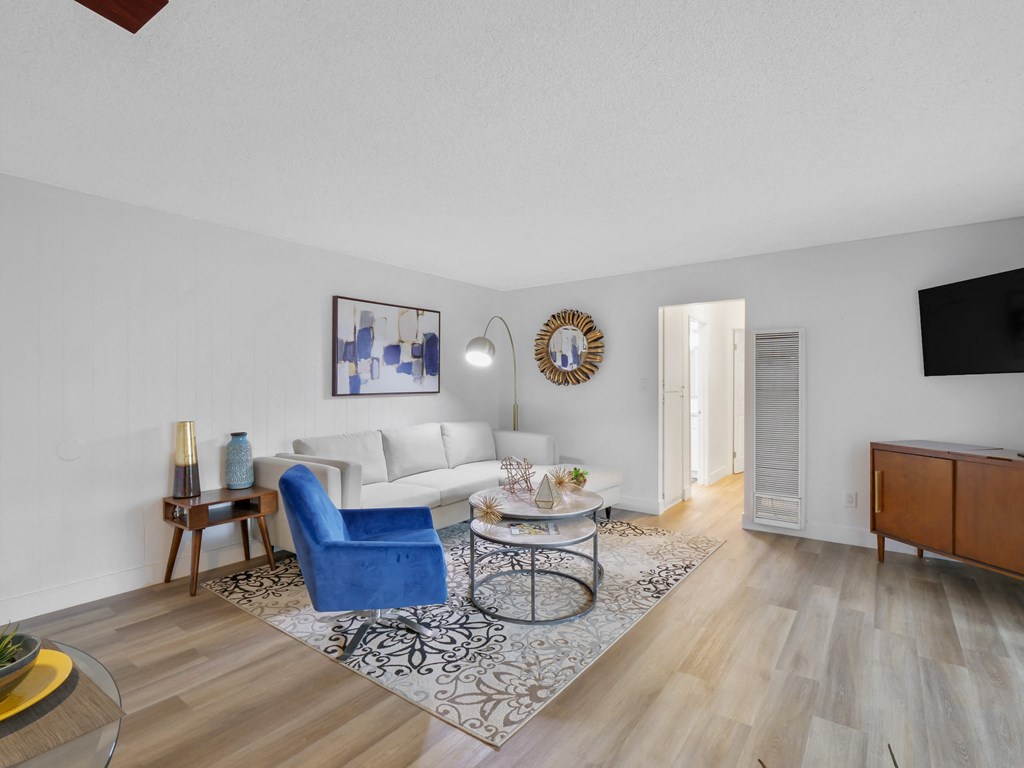 Living Room at Verandas Apartments, West Covina, CA, 91791