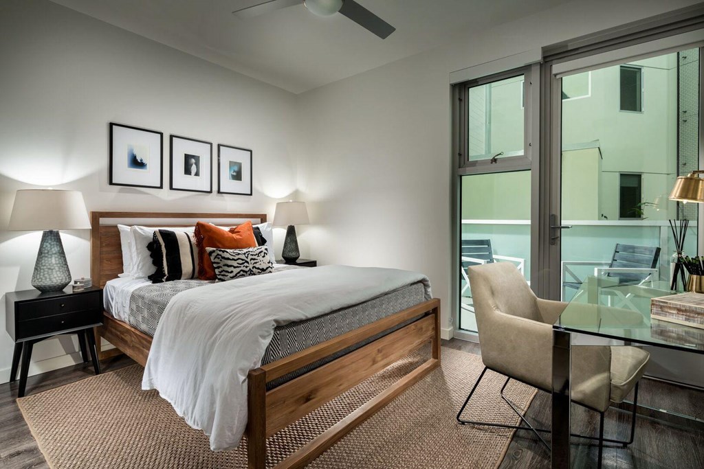 Master Bedroom at Chelsea Santa Monica, California, 90411