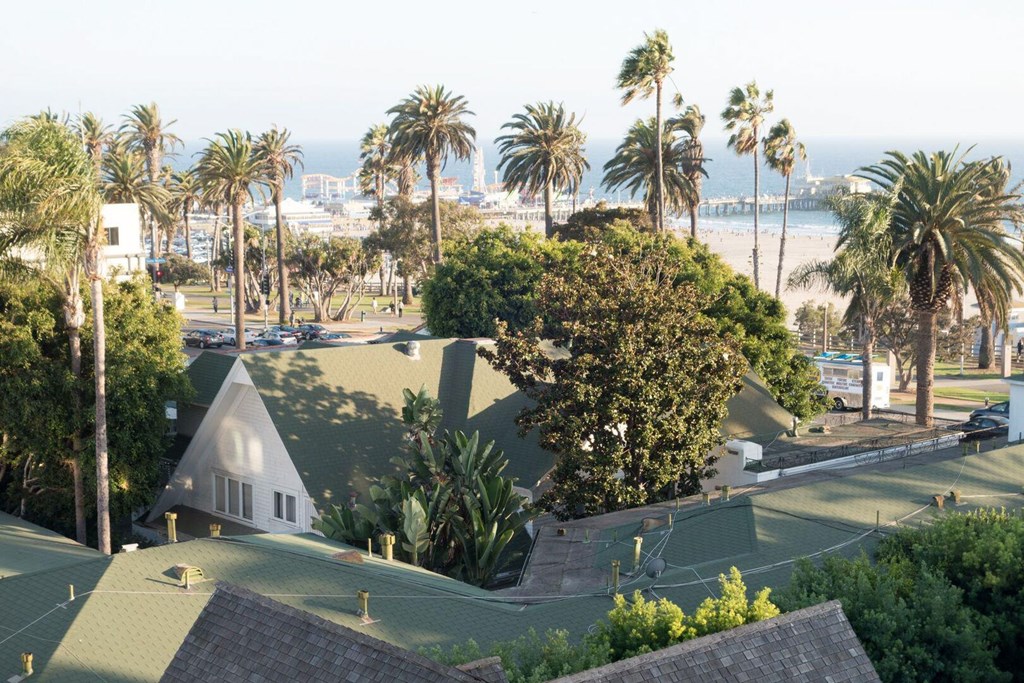 Courtyard View at Chelsea Santa Monica, California  