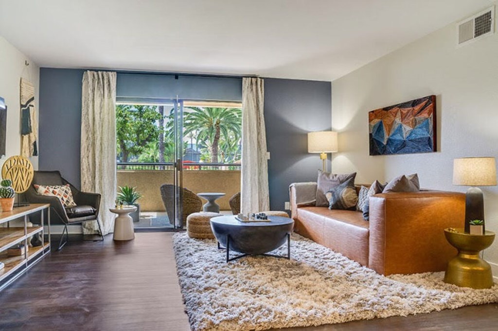 Spacious Living Room Spacious Living Room at Solterra At Civic Center, Norwalk California