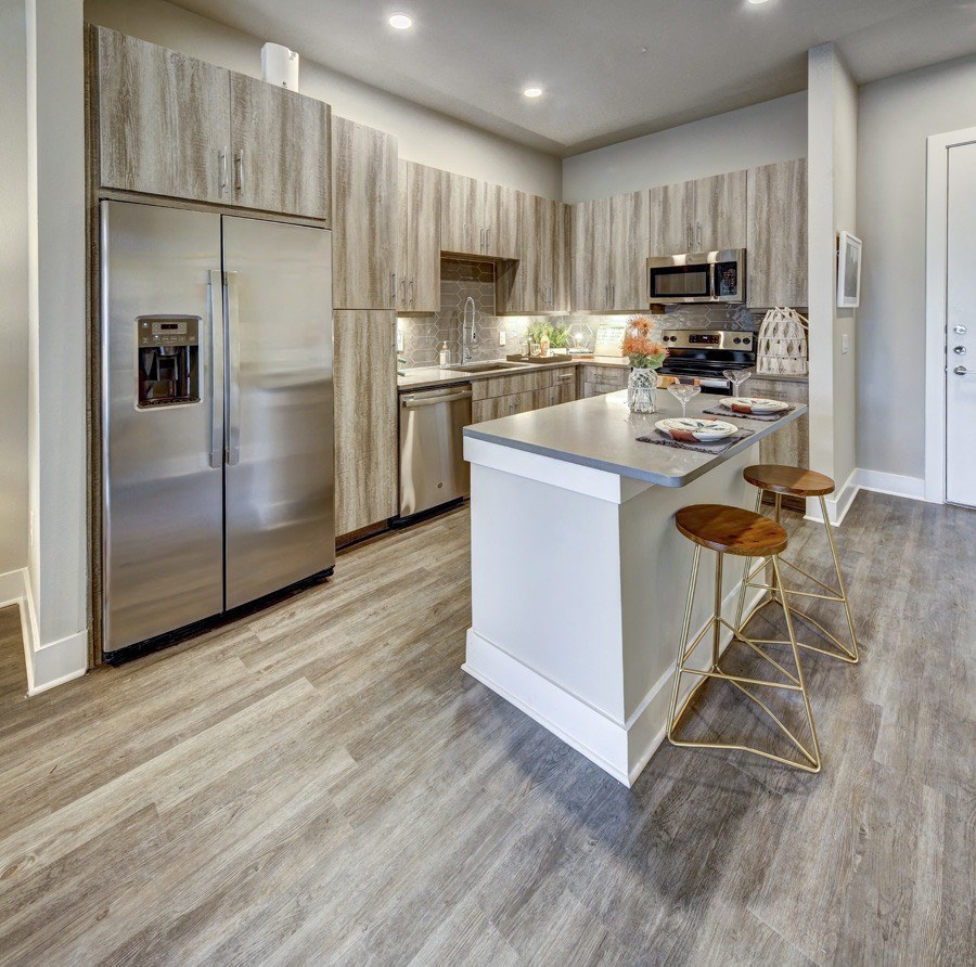 Gourmet Kitchen at Arise Riverside, Austin, 78741