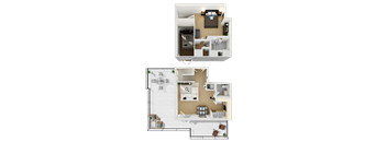 the bedroom floor plan of a 2100 sq ft house at Vendome Place, San Jose, 95110