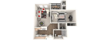 San Miguel Floor Plan at 55+ FountainGlen Stevenson Ranch, Stevenson Ranch, California