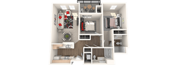 Santa Catalina Floor Plan at 55+ FountainGlen Stevenson Ranch, Stevenson Ranch, CA