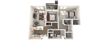 Santa Rosa Floor Plan at 55+ FountainGlen Stevenson Ranch, Stevenson Ranch, CA, 91381