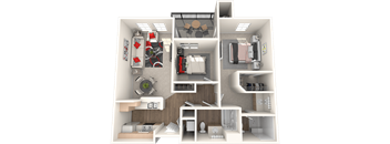 Santa Susana Floor Plan at 55+ FountainGlen Stevenson Ranch, Stevenson Ranch, California