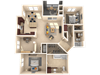 Sequoia Floor Plan Sequoia Floor Plan at 55+ FountainGlen Jacaranda, Fullerton