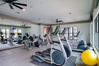 Expansive Fitness Center Featuring Various Gym Equipment at Silverado, Frisco, TX, Texas
