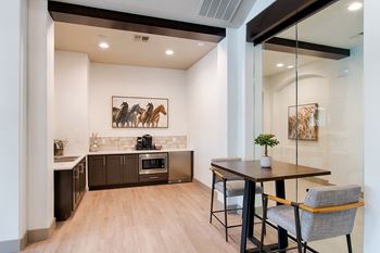 Kitchen Area In Clubhouse at Silverado, Frisco, Texas