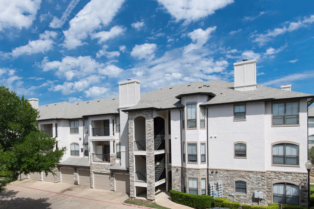 Apartments with balconies