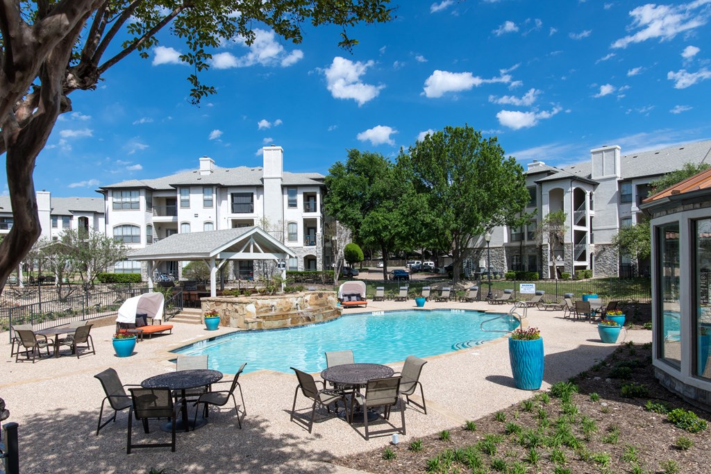 Relaxing Swimming Pool With Sundeck Relaxing Swimming Pool With Sundeck at Silverado, Texas