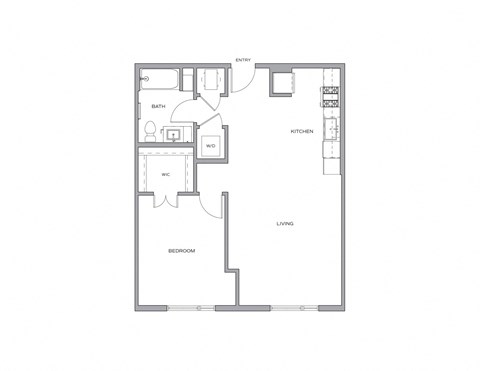 Stella - 1 Bed 1 Bath - 791 sqft