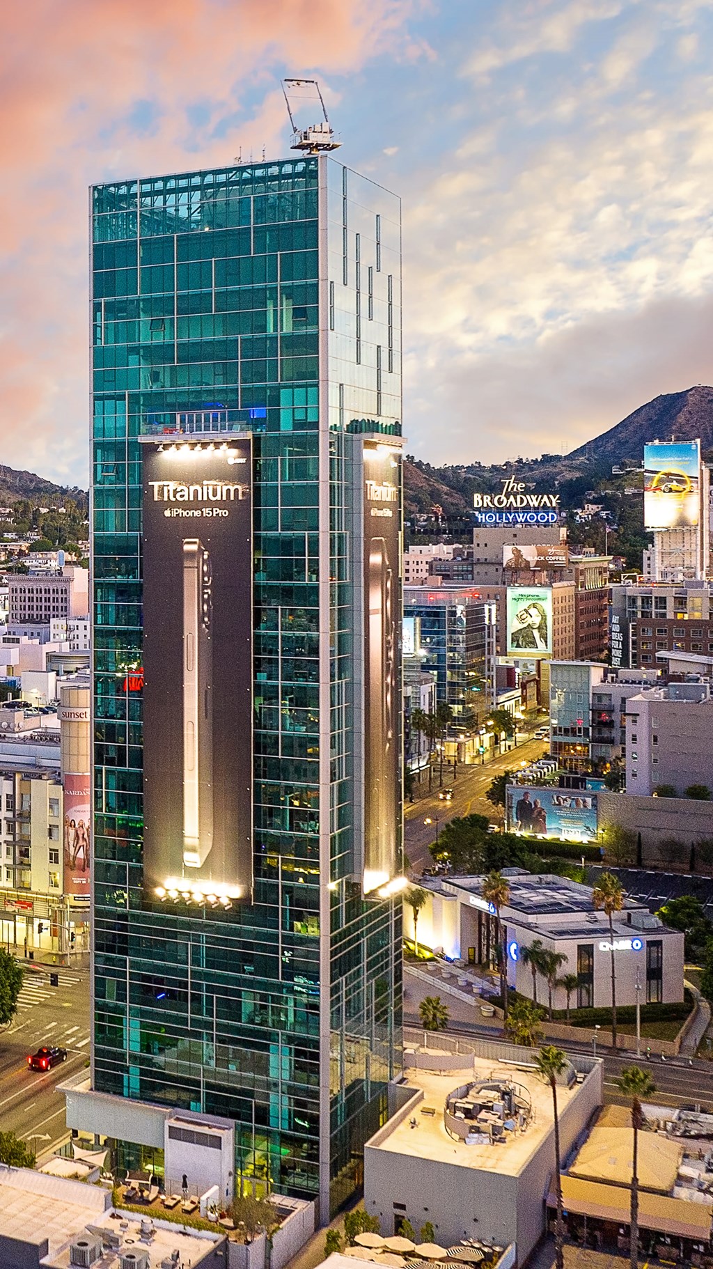 Sunset Vine Towers exterior