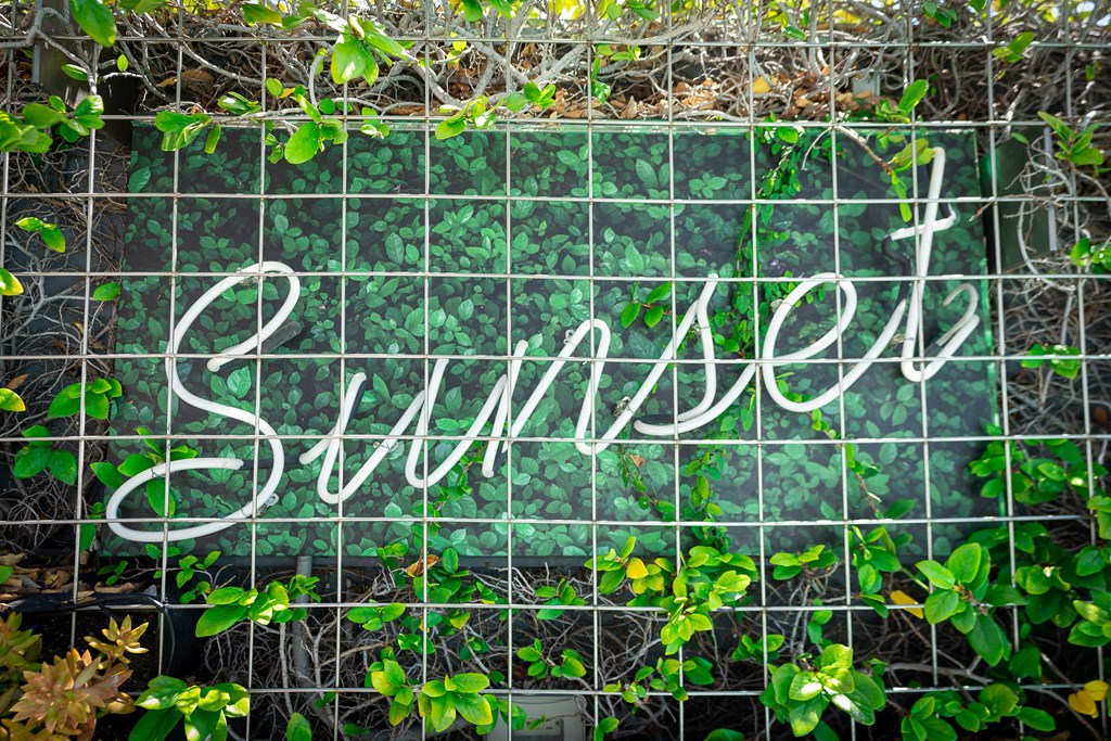 a wire fence with the word summer written on it