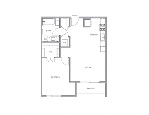 Tempus - 1 Bed 1 Bath - 805 sqft
