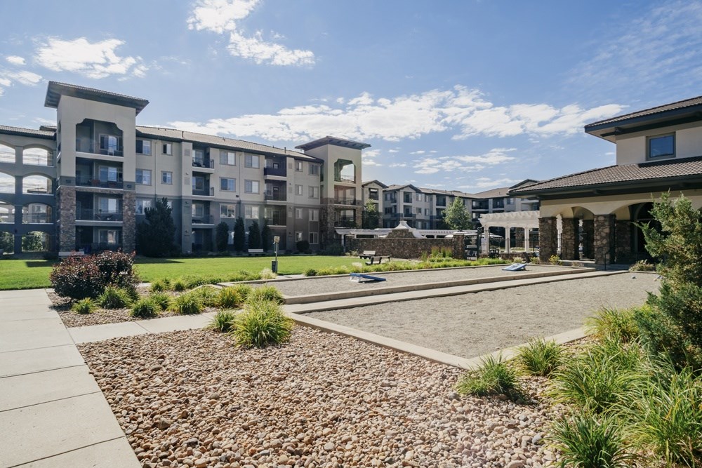 Bocce ball Court at Terracina, Broomfield, CO, 80020